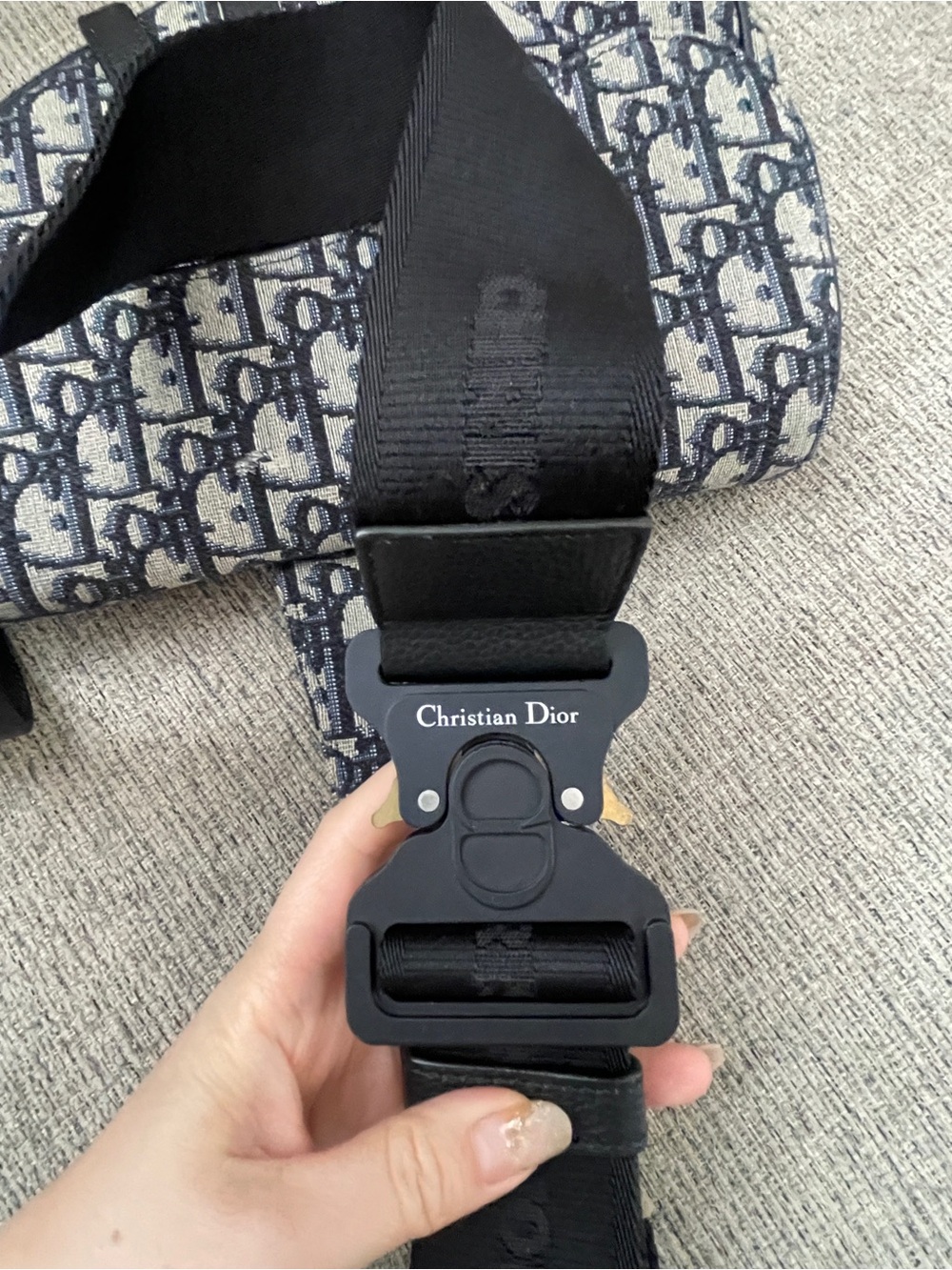 Dior Oblique Saddle Belt Bag - Picture 9 of 14